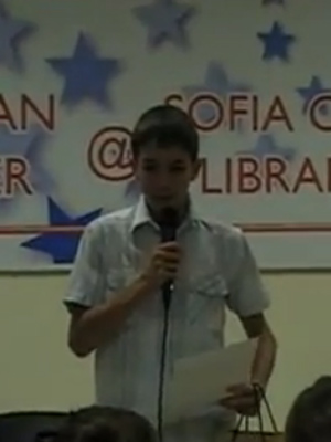 Даниел Георгиев - най-четящото дете за лято 2012